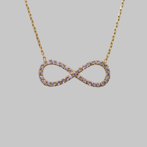 Gümüş Sonsuzluk Kolye - Görsel 3