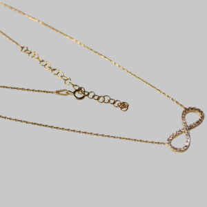 Gümüş Sonsuzluk Kolye - Görsel 5