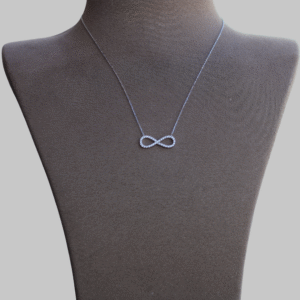 Gümüş Sonsuzluk Kolye - Görsel 2