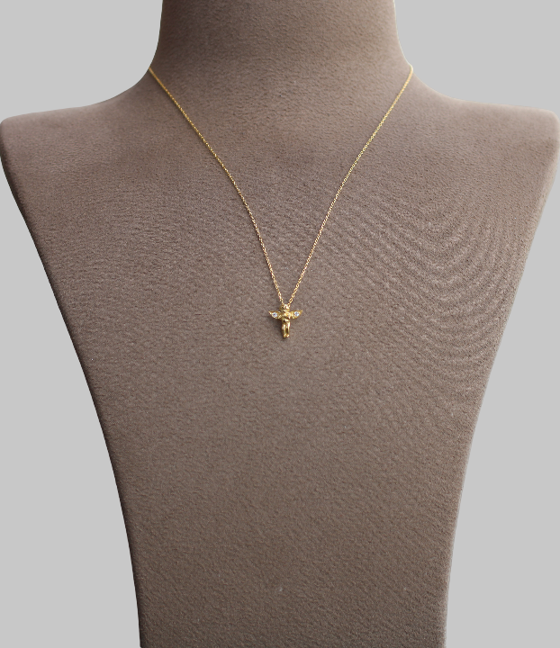 Gümüş Melek Kolye - Görsel 1