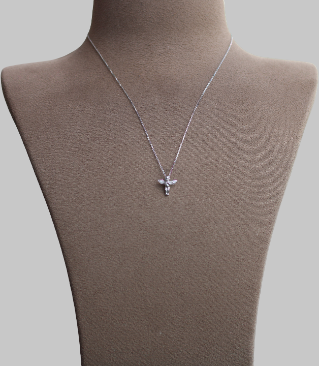 Gümüş Melek Kolye - Görsel 2