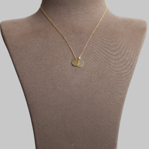 Gümüş Yuvarlak Ayetel Kürsi Kolye