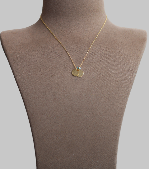 Gümüş Yuvarlak Ayetel Kürsi Kolye