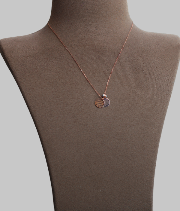 Gümüş Yuvarlak Ayetel Kürsi Kolye