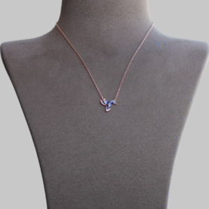 Gümüş Arı Kuşu Kolye - Görsel 3