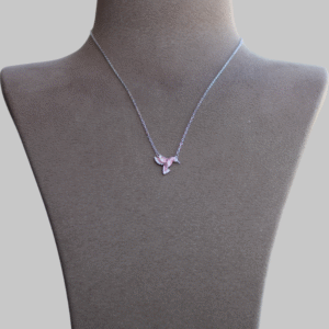 Gümüş Arı Kuşu Kolye - Görsel 7