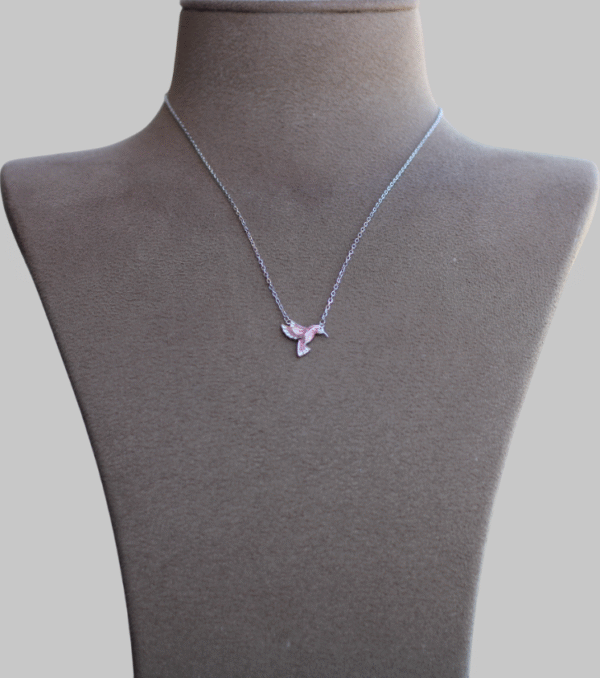 Gümüş Arı Kuşu Kolye