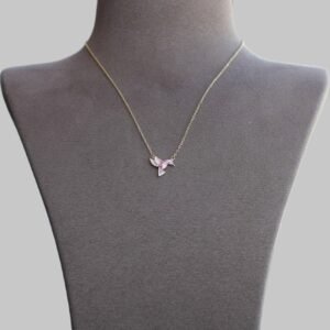 Gümüş Arı Kuşu Kolye - Görsel 8