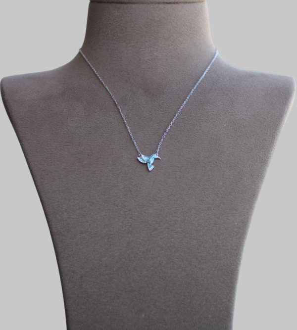 Gümüş Arı Kuşu Kolye