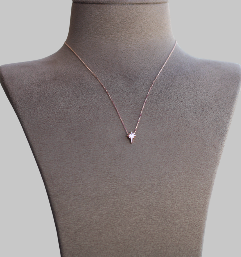 Gümüş Minimal Kuzey Yıldızı - Görsel 3