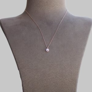 Gümüş Taşlı Kolye - Görsel 3