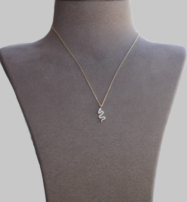 Gümüş Yılan Kolye