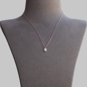 Gümüş Yonca Kolye - Görsel 3