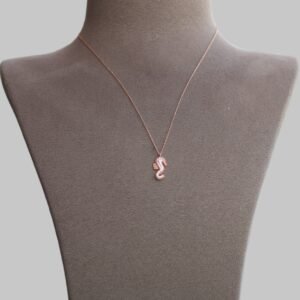 Gümüş Deniz Atı Kolye - Görsel 2