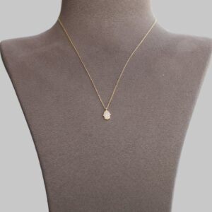 Gümüş Fatma Ana Eli Kolye