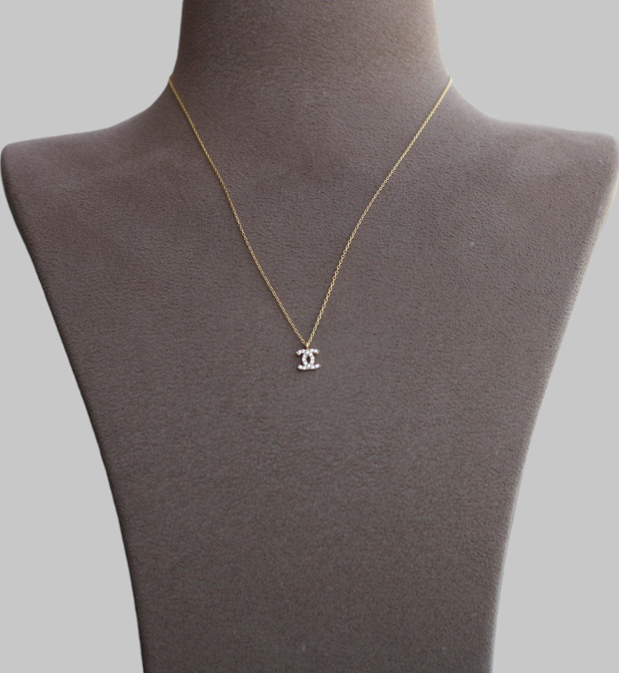 Gümüş Taşlı Kolye - Görsel 1