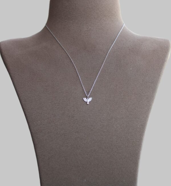 Gümüş Anka Kuşu Kolye