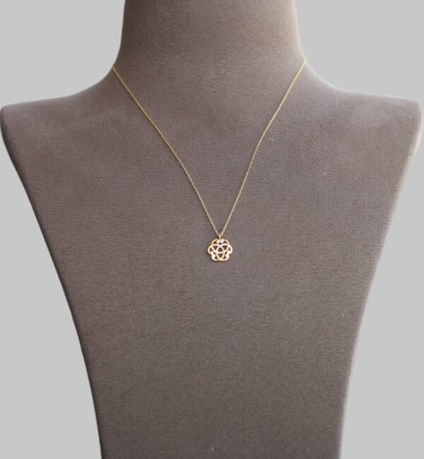 Gümüş Yaşam Çiçeği Kolye