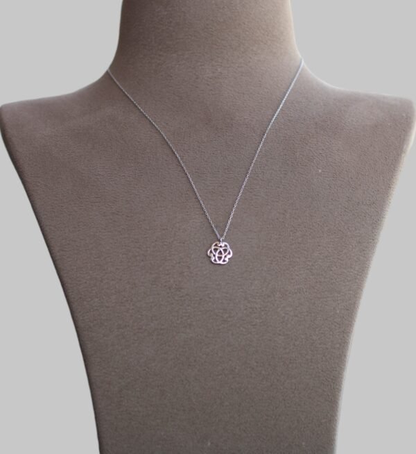 Gümüş Yaşam Çiçeği Kolye