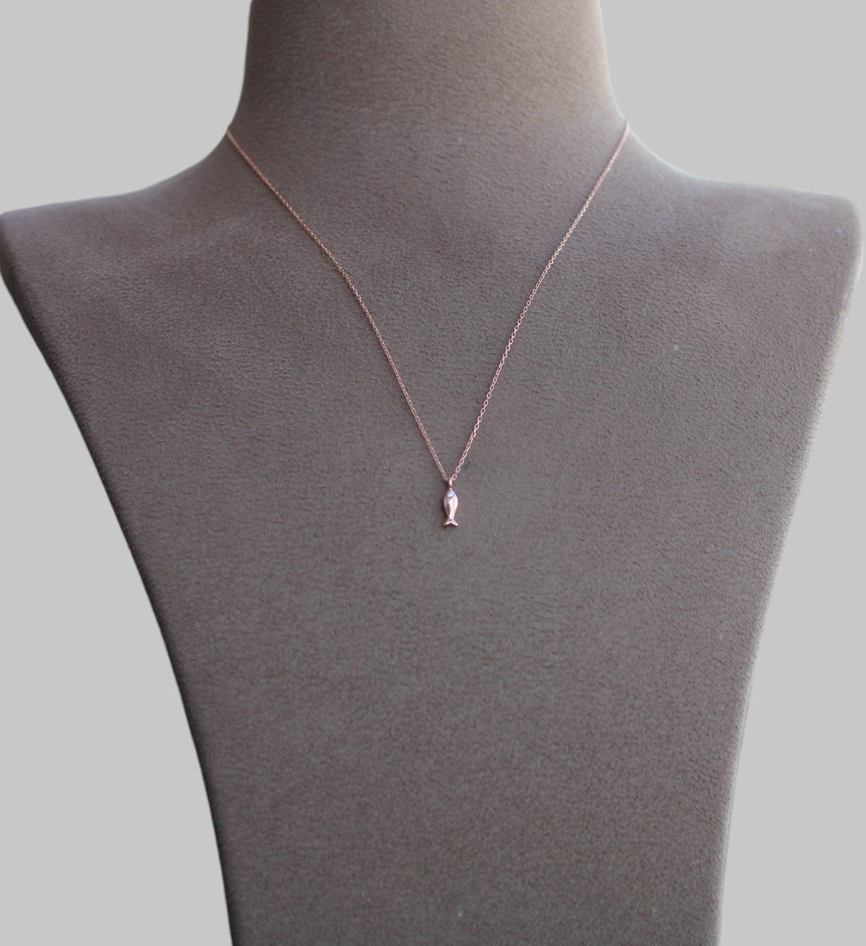 Gümüş Balık Kolye - Görsel 3