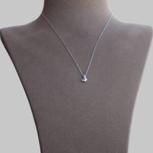 Gümüş Kelebek Kolye - Görsel 2