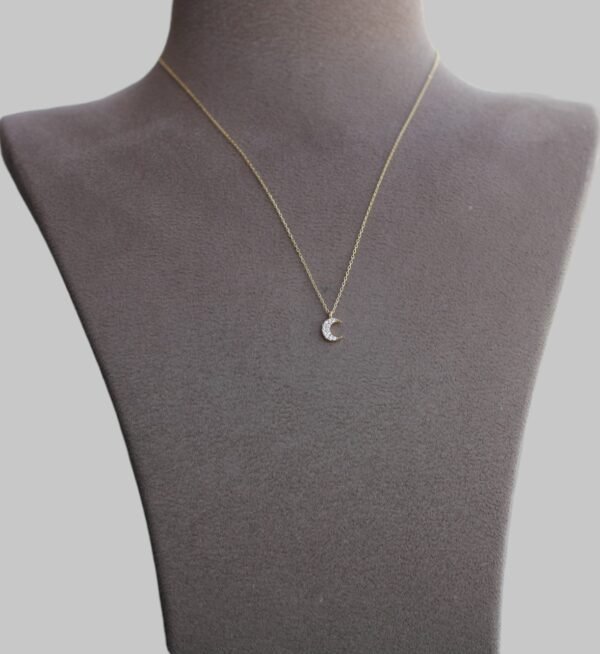 Gümüş Ay Kolye