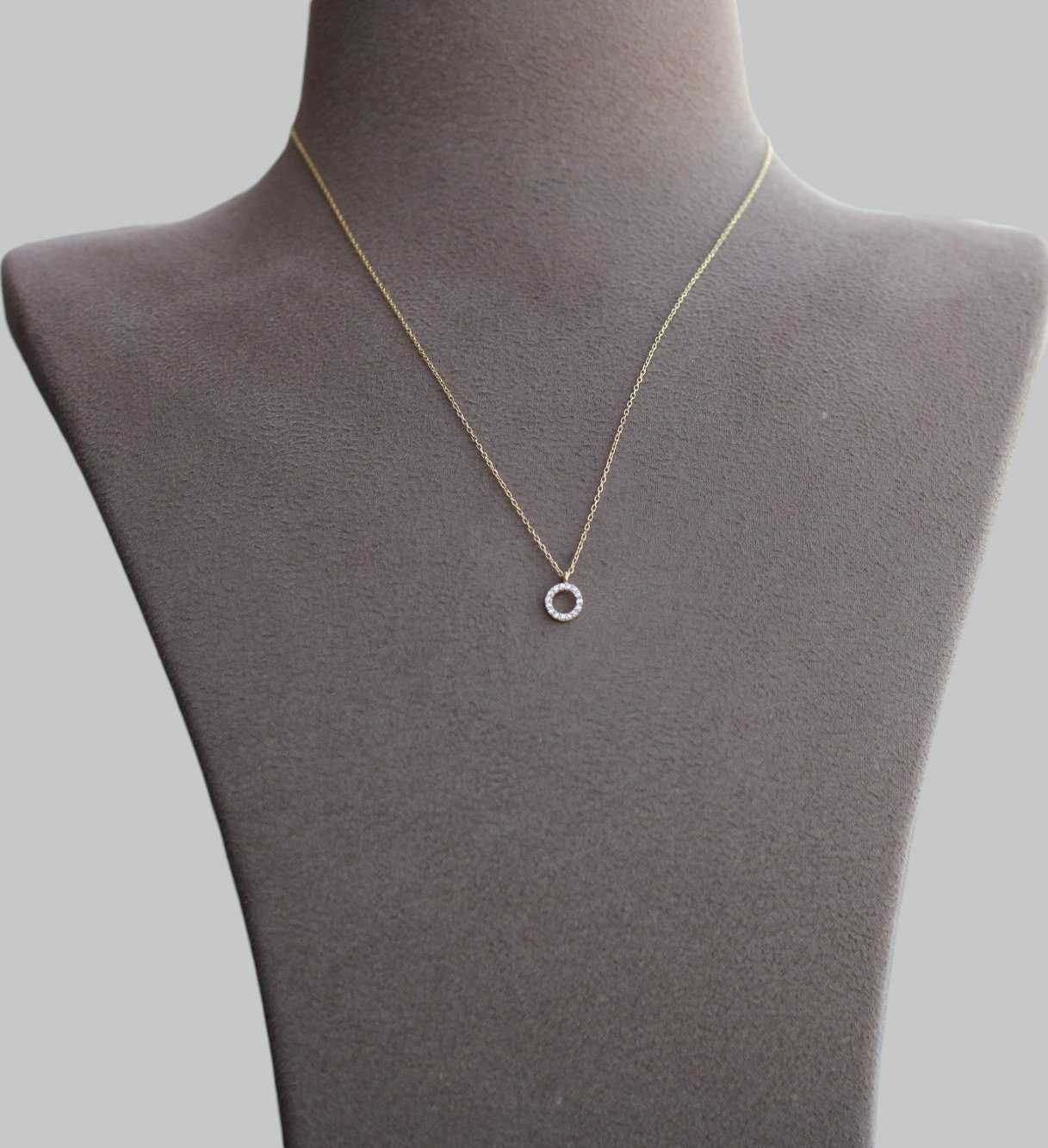 Gümüş O Kolye - Görsel 1