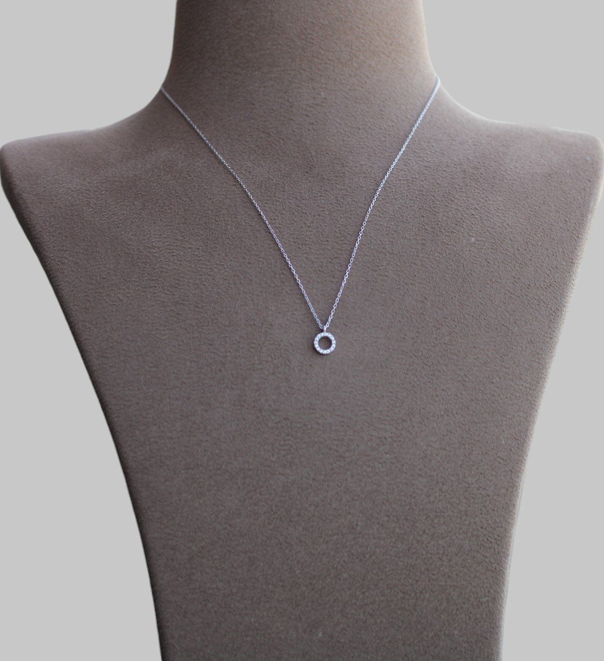 Gümüş O Kolye - Görsel 2