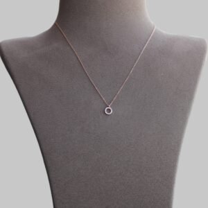 Gümüş O Kolye - Görsel 3