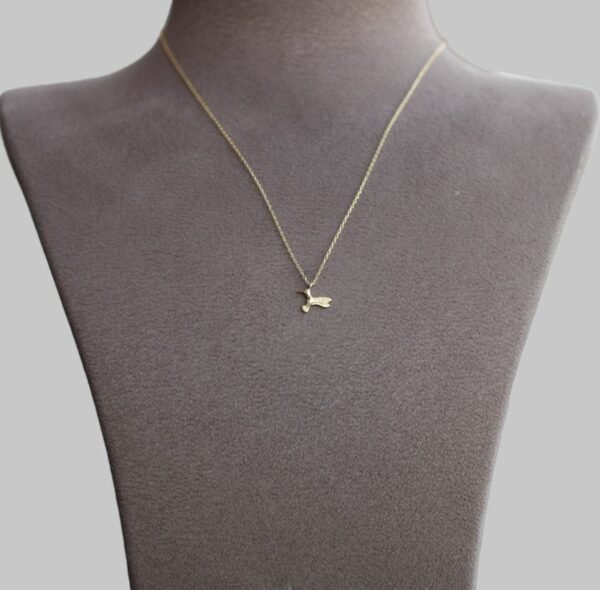 Gümüş Sinek Kuşu Kolye