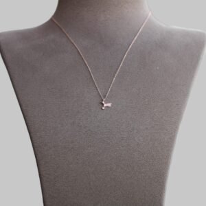 Gümüş Sinek Kuşu Kolye - Görsel 3