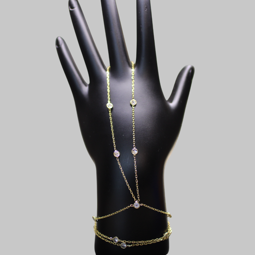 Gümüş Taşlı Zincir Şahmeran - Görsel 1