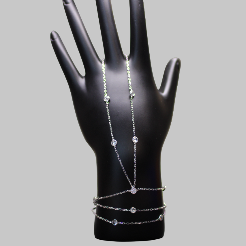 Gümüş Taşlı Zincir Şahmeran - Görsel 2