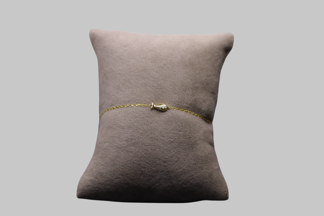 Gümüş Balık Bileklik - Görsel 1