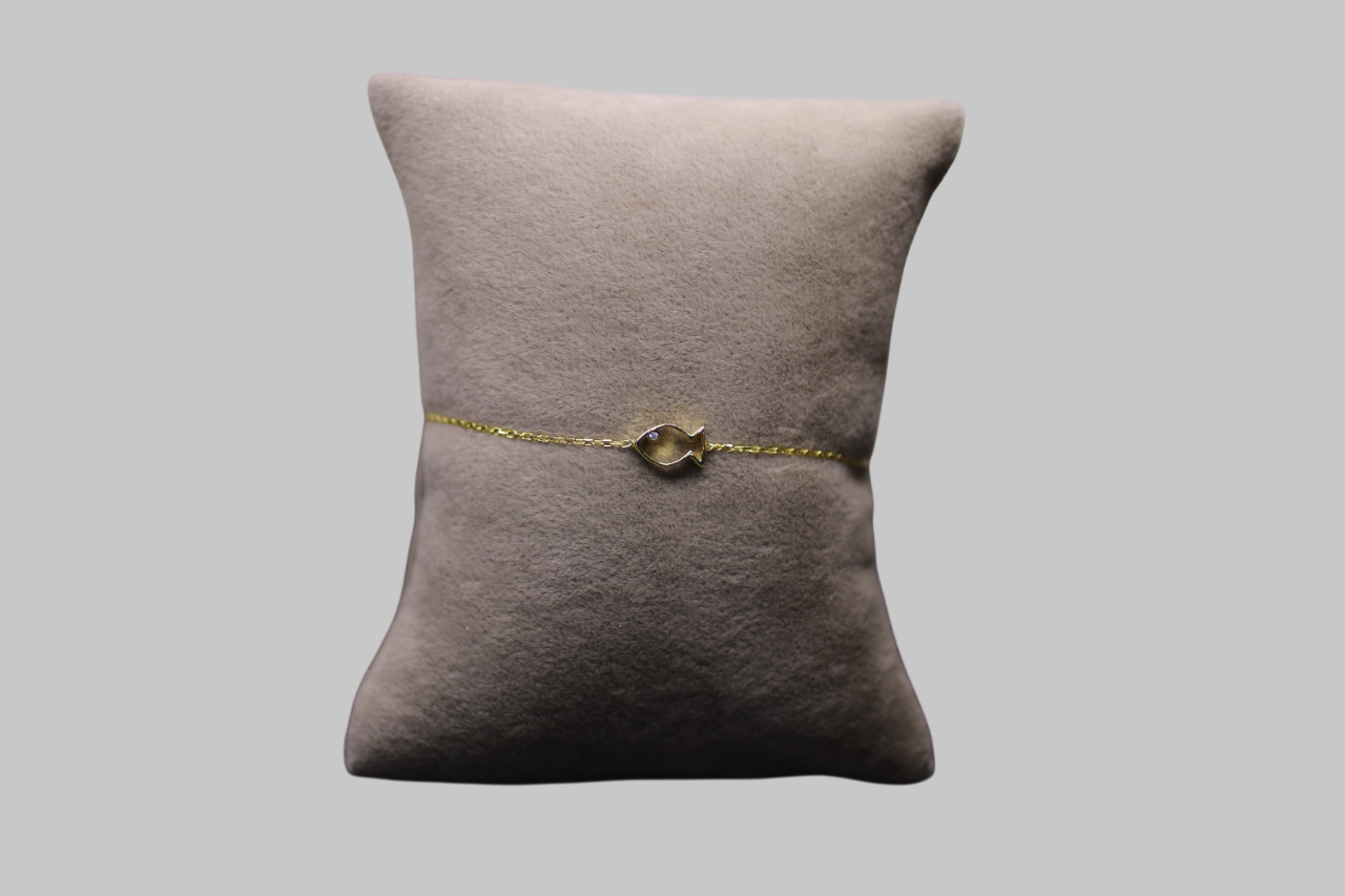 Gümüş Balık Bileklik - Görsel 1