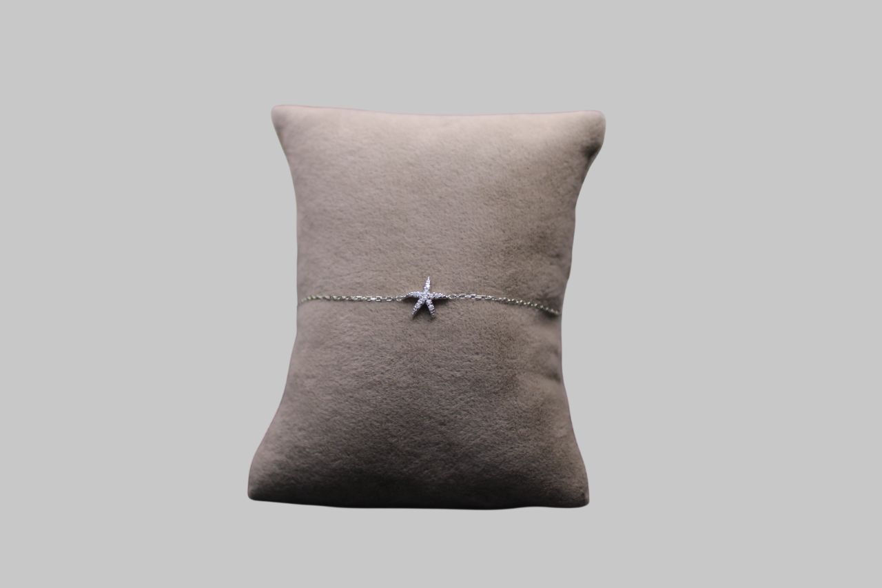 Gümüş Deniz Yıldızı Bileklik - Görsel 2