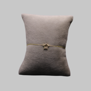 Gümüş Minimal Yıldız Bileklik