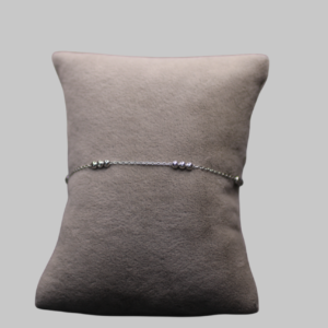 Gümüş Top Detaylı Zincir Bileklik - Görsel 2