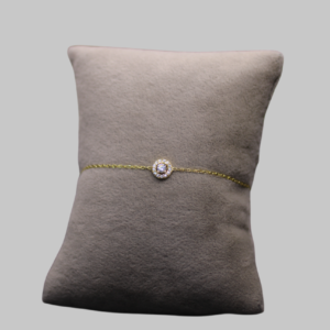 Gümüş Tek Taş Bileklik