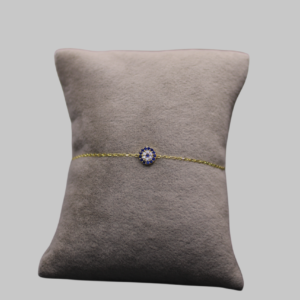 Gümüş Nazar Boncuğu Bileklik