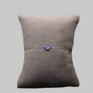 Gümüş Nazar Boncuğu Bileklik - Görsel 2