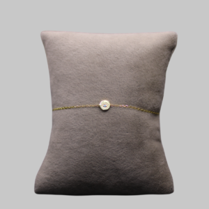 Gümüş Minimal Göz Bileklik