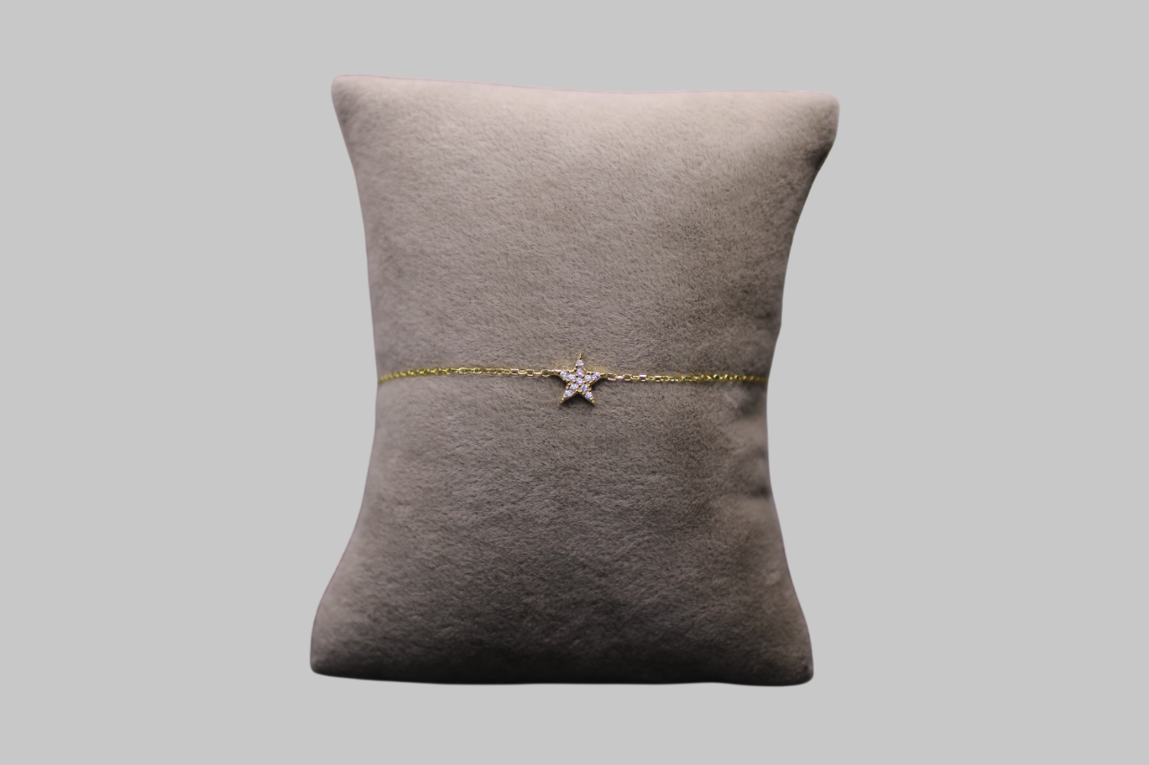 Gümüş Yıldız Bileklik - Görsel 1