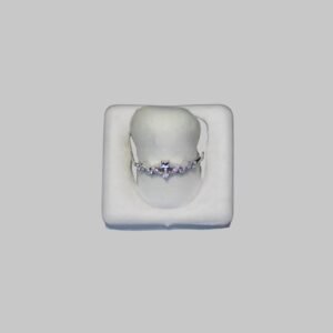 Gümüş Yıldız Ayarlanabilir Taşlı Yüzük - Görsel 2