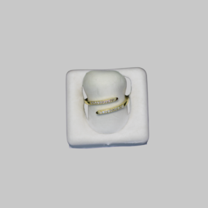 Gümüş Ayarlanabilir Taşlı Yüzük