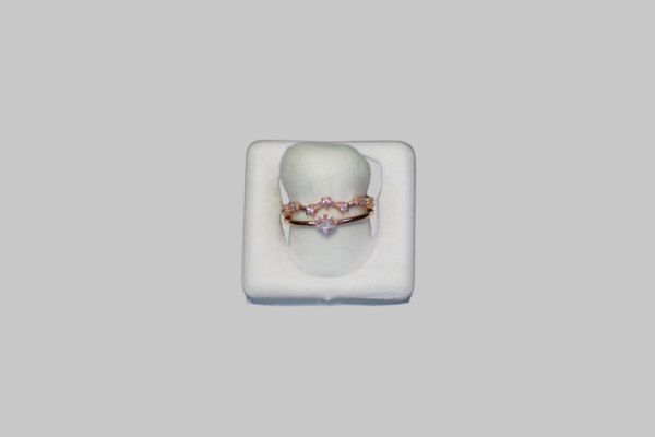 Gümüş Yıldız Ayarlanabilir Yüzük