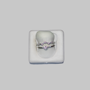 Gümüş Yıldız Ayarlanabilir Yüzük - Görsel 2