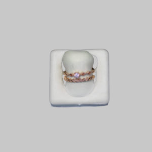 Gümüş Çiçek Ayarlanabilir Yüzük - Görsel 3