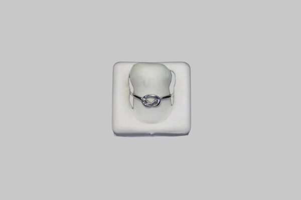 Gümüş Düğüm Ayarlanabilir Yüzük