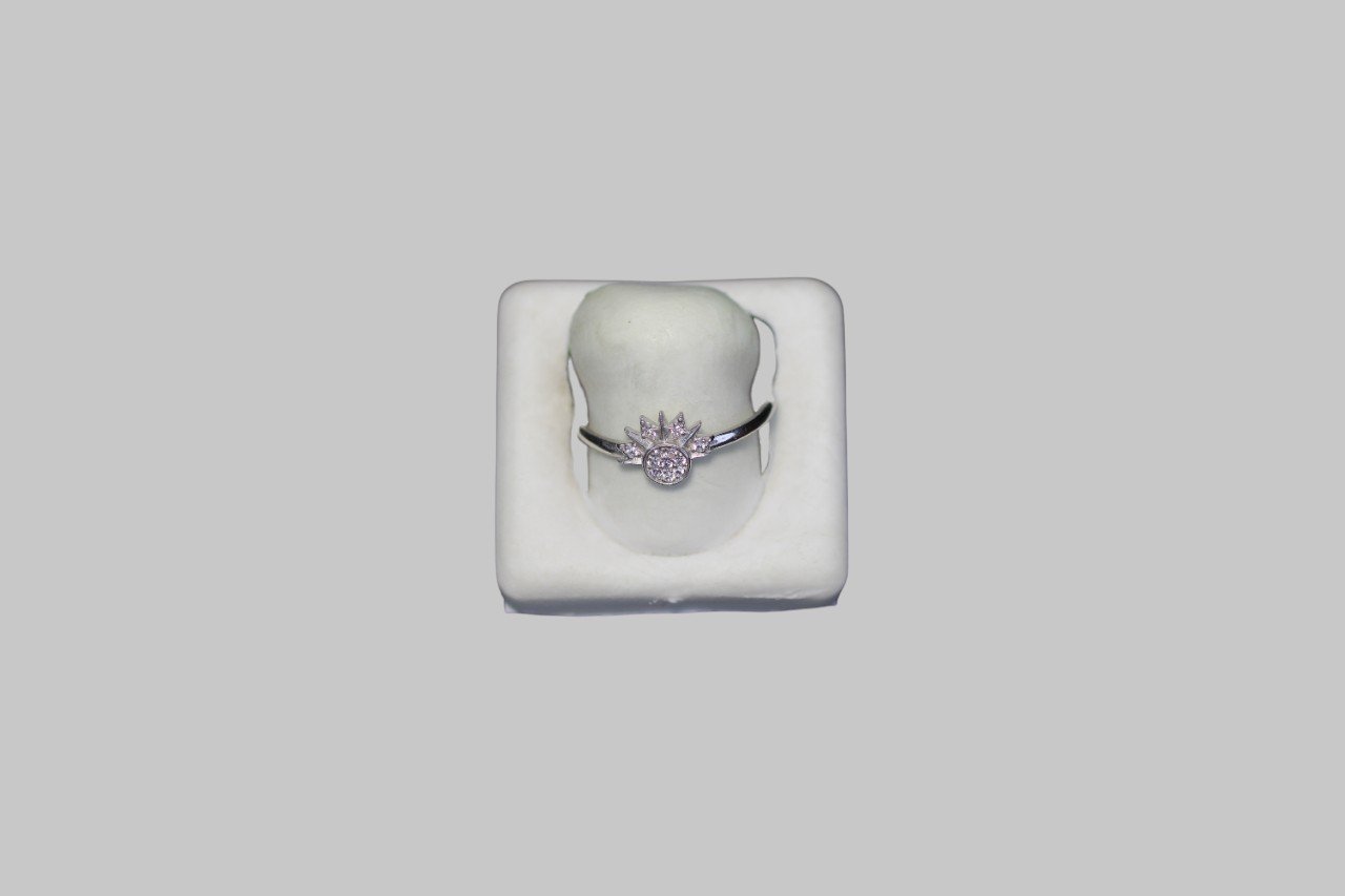 Gümüş Güneş Yüzük - Görsel 2